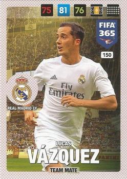 Lucas Vazquez Real Madrid Panini FIFA 365 2017 Adrenalyn XL  #150