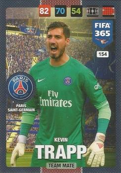 Kevin Trapp Paris Saint-Germain Panini FIFA 365 2017 Adrenalyn XL  #154