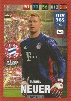 Manuel Neuer Bayern Munchen Panini FIFA 365 2017 Adrenalyn XL  #163