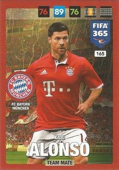 Xabi Alonso Bayern Munchen Panini FIFA 365 2017 Adrenalyn XL  #165