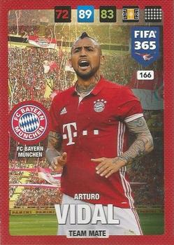 Arturo Vidal Bayern Munchen Panini FIFA 365 2017 Adrenalyn XL  #166