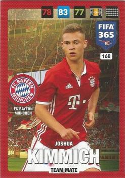 Joshua Kimmich Bayern Munchen Panini FIFA 365 2017 Adrenalyn XL  #168