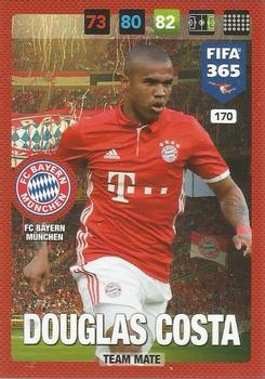 Douglas Costa Bayern Munchen Panini FIFA 365 2017 Adrenalyn XL  #170
