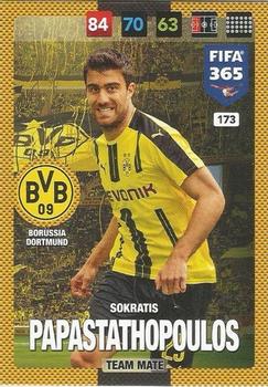 Sokratis Papastathopoulos Borussia Dortmund Panini FIFA 365 2017 Adrenalyn XL  #173