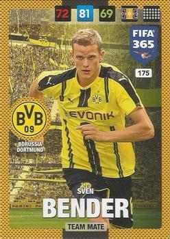 Sven Bender Borussia Dortmund Panini FIFA 365 2017 Adrenalyn XL  #175