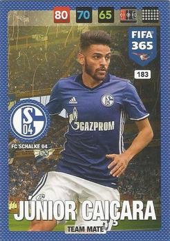 Junior Caicara Schalke 04 Panini FIFA 365 2017 Adrenalyn XL  #183