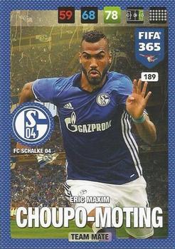 Eric Maxim Choupo-Moting Schalke 04 Panini FIFA 365 2017 Adrenalyn XL  #189