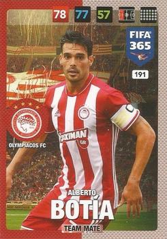Alberto Botia Olympiacos FC Panini FIFA 365 2017 Adrenalyn XL  #191