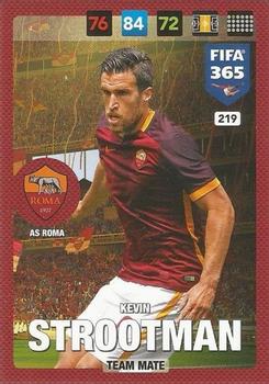 Kevin Strootman AS Roma Panini FIFA 365 2017 Adrenalyn XL  #219