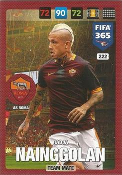 Radja Nainggolan AS Roma Panini FIFA 365 2017 Adrenalyn XL  #222