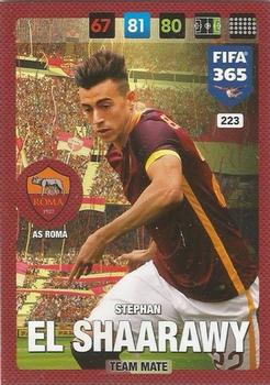 Stephan El Shaarawy AS Roma Panini FIFA 365 2017 Adrenalyn XL  #223