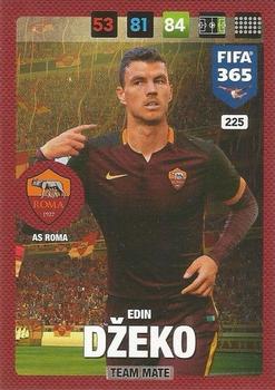 Edin Dzeko AS Roma Panini FIFA 365 2017 Adrenalyn XL  #225