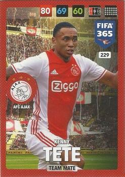 Kenny Tete AFC Ajax Panini FIFA 365 2017 Adrenalyn XL  #229