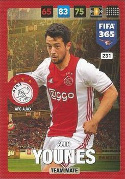 Amin Younes AFC Ajax Panini FIFA 365 2017 Adrenalyn XL  #231