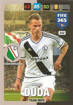 Ondrej Duda Legia Warszawa Panini FIFA 365 2017 Adrenalyn XL  #242