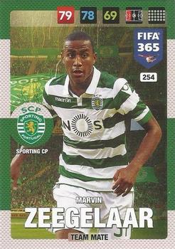 Marvin Zeegelaar Sporting CP Panini FIFA 365 2017 Adrenalyn XL  #254