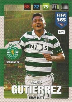 Teofilo Gutierrez Sporting CP Panini FIFA 365 2017 Adrenalyn XL  #261
