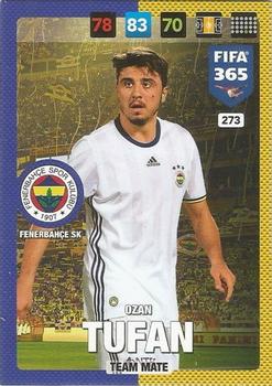 Ozan Tufan Fenerbahce Istanbul Panini FIFA 365 2017 Adrenalyn XL  #273