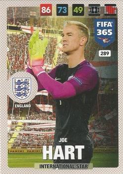 Joe Hart England Panini FIFA 365 2017 Adrenalyn XL International Star #289