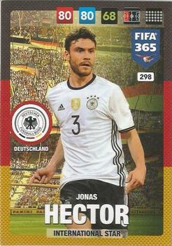 Jonas Hector Germany Panini FIFA 365 2017 Adrenalyn XL International Star #298
