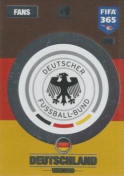 Team Logo Germany Panini FIFA 365 2017 Adrenalyn XL Team Logo #302