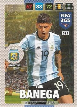 Ever Banega Argentina Panini FIFA 365 2017 Adrenalyn XL International Star #321