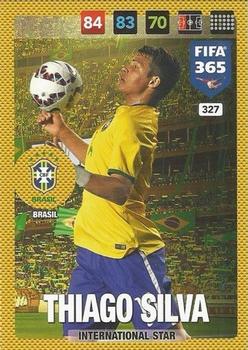 Thiago Silva Brazil Panini FIFA 365 2017 Adrenalyn XL International Star #327