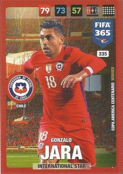 Gonzalo Jara Chile Panini FIFA 365 2017 Adrenalyn XL International Star #335