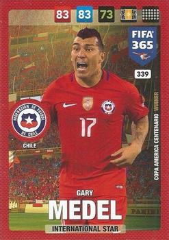 Gary Medel Chile Panini FIFA 365 2017 Adrenalyn XL International Star #339