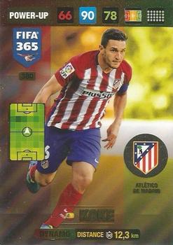 Koke Atletico Madrid Panini FIFA 365 2017 Adrenalyn XL Dynamo #380