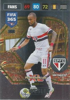 Wesley Sao Paulo FC Panini FIFA 365 2017 Adrenalyn XL AXL Debut #408
