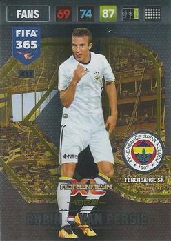 Robin van Persie Fenerbahce Istanbul Panini FIFA 365 2017 Adrenalyn XL AXL Veteran #417