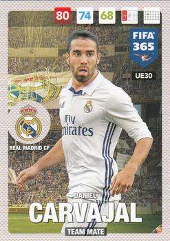 Daniel Carvajal Real Madrid Panini FIFA 365 2017 Adrenalyn XL  #UE030
