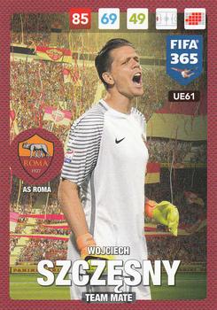 Wojciech Szczesny AS Roma Panini FIFA 365 2017 Adrenalyn XL  #UE061
