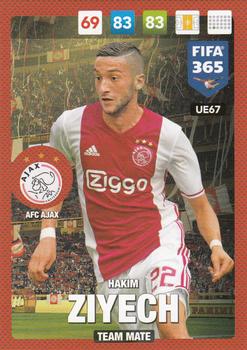 Hakim Ziyech AFC Ajax Panini FIFA 365 2017 Adrenalyn XL  #UE067