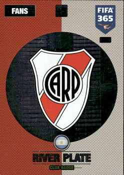 Club Badge River Plate Panini FIFA 365 2017 Adrenalyn XL Nordic Edition Club Logo #86