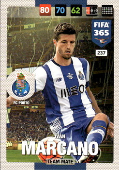 Ivan Marcano FC Porto Panini FIFA 365 2017 Adrenalyn XL Nordic Edition  #237