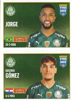 Jorge / Gustavo Gomez Palmeiras samolepka 2022 FIFA 365 #20