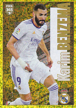 Karim Benzema Real Madrid samolepka 2022 FIFA 365 #135