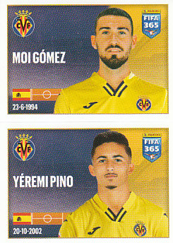 Moi Gomez / Yeremi Pino Villarreal samolepka 2022 FIFA 365 #146