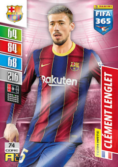 Clement Lenglet FC Barcelona 2022 FIFA 365 #74