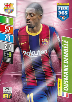 Ousmane Dembele FC Barcelona 2022 FIFA 365 #79
