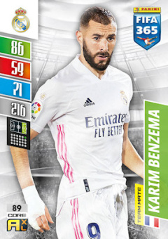 Karim Benzema Real Madrid 2022 FIFA 365 #89