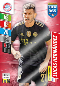 Lucas Hernandez Bayern Munchen 2022 FIFA 365 #110
