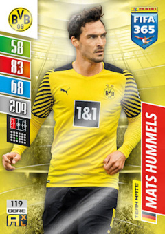 Mats Hummels Borussia Dortmund 2022 FIFA 365 #119