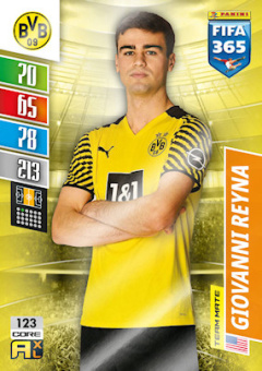 Giovanni Reyna Borussia Dortmund 2022 FIFA 365 #123
