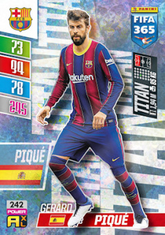 Gerard Pique FC Barcelona 2022 FIFA 365 Titan #242