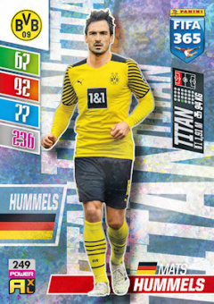 Mats Hummels Borussia Dortmund 2022 FIFA 365 Titan #249