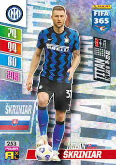 Milan Skriniar Internazionale Milano 2022 FIFA 365 Titan #253