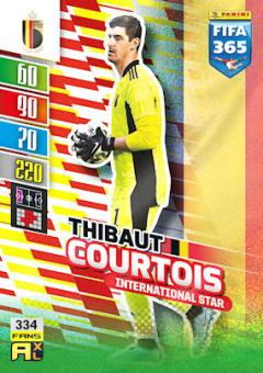 Thibaut Courtois Belgium 2022 FIFA 365 International Star #334